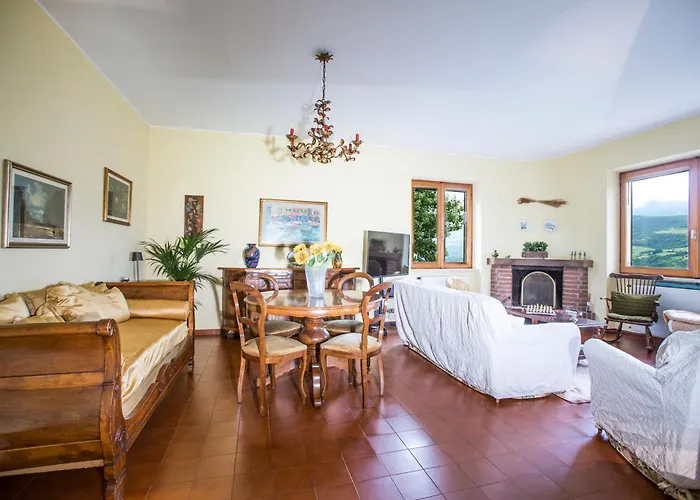 Villa Casa Del Bosco - Vista Mozzafiato & Parco 4 Ettari Bobbio